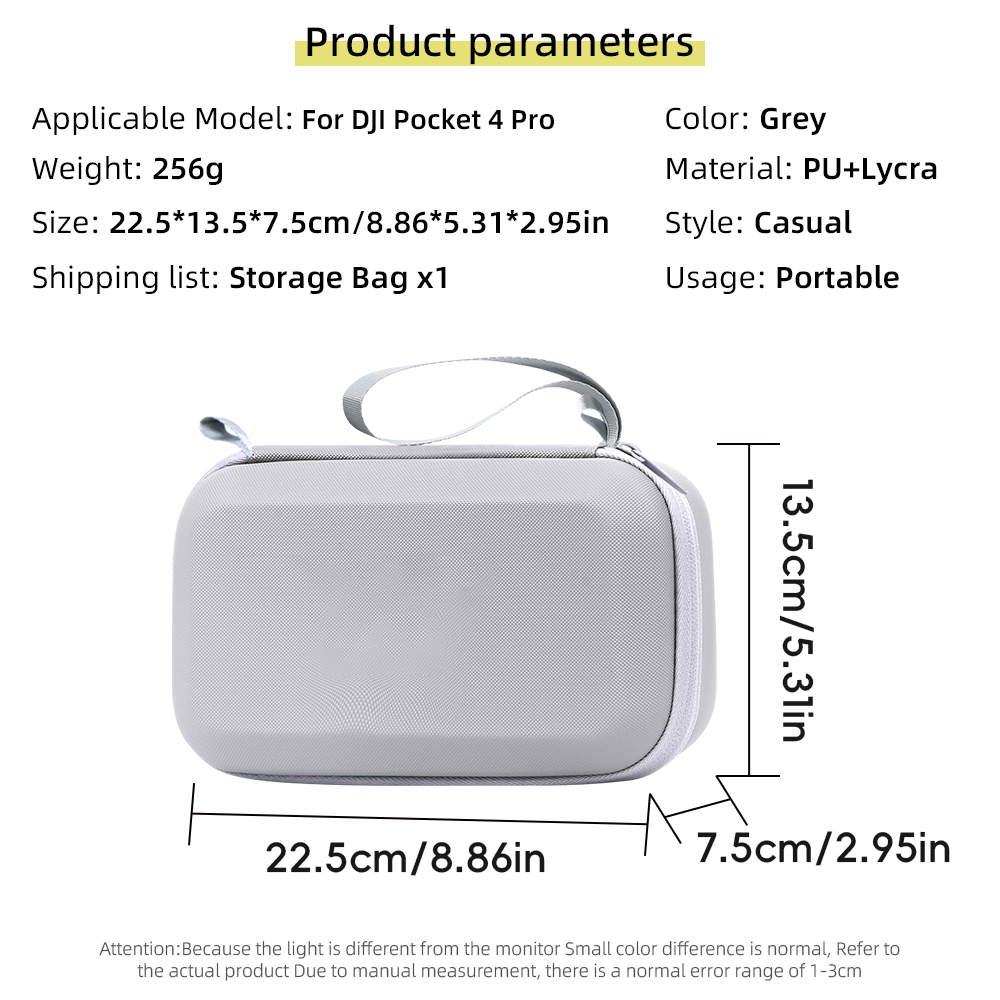 PU Carrying Case for DJI Osmo  - огляд і ціна Drone Camera Case