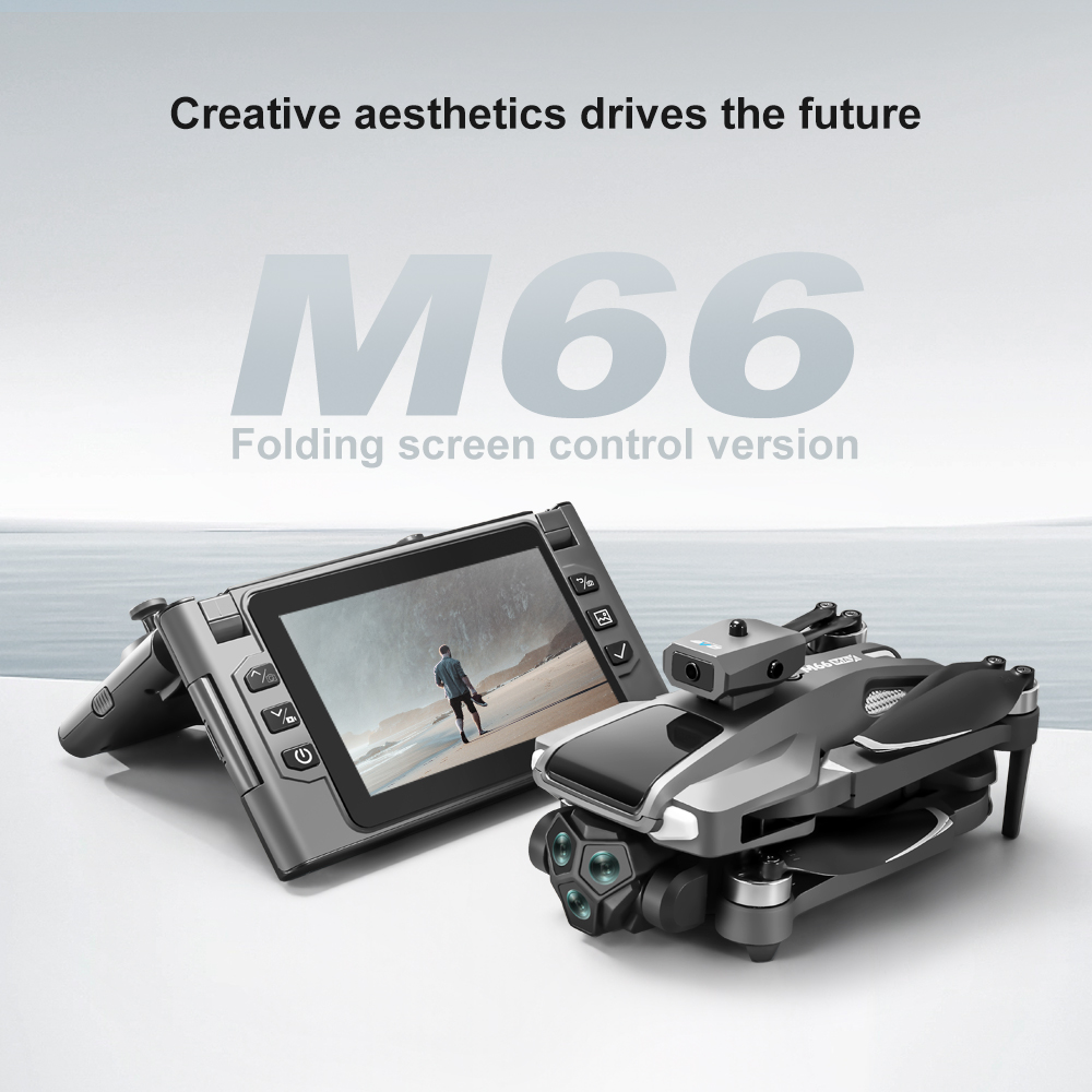 Foldable M66 RC Drone with 4.5 - огляд і ціна Drone Camera 4K
